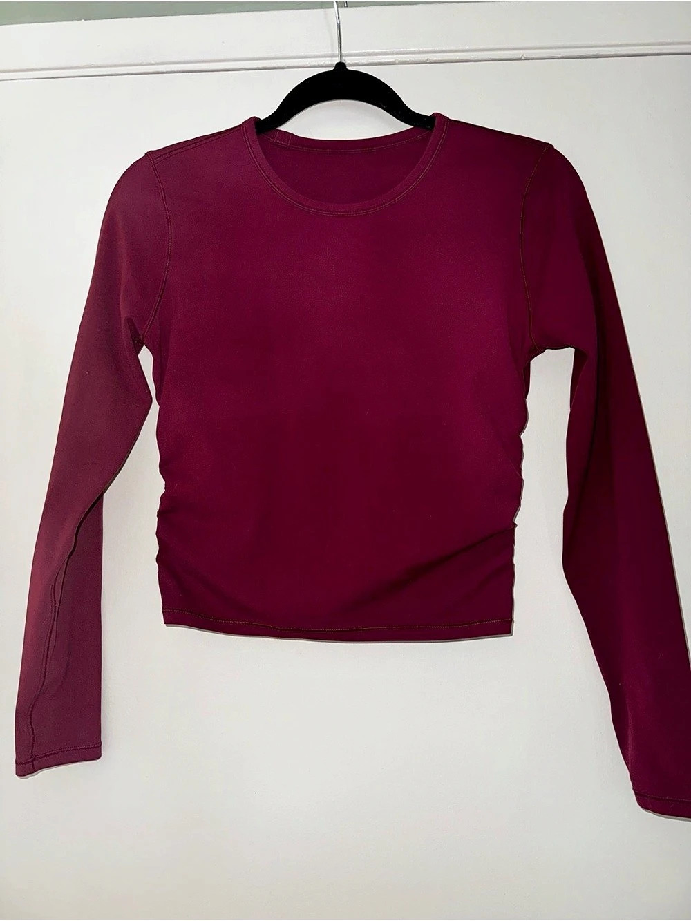 Lululemon Side Ruched Long Sleeve